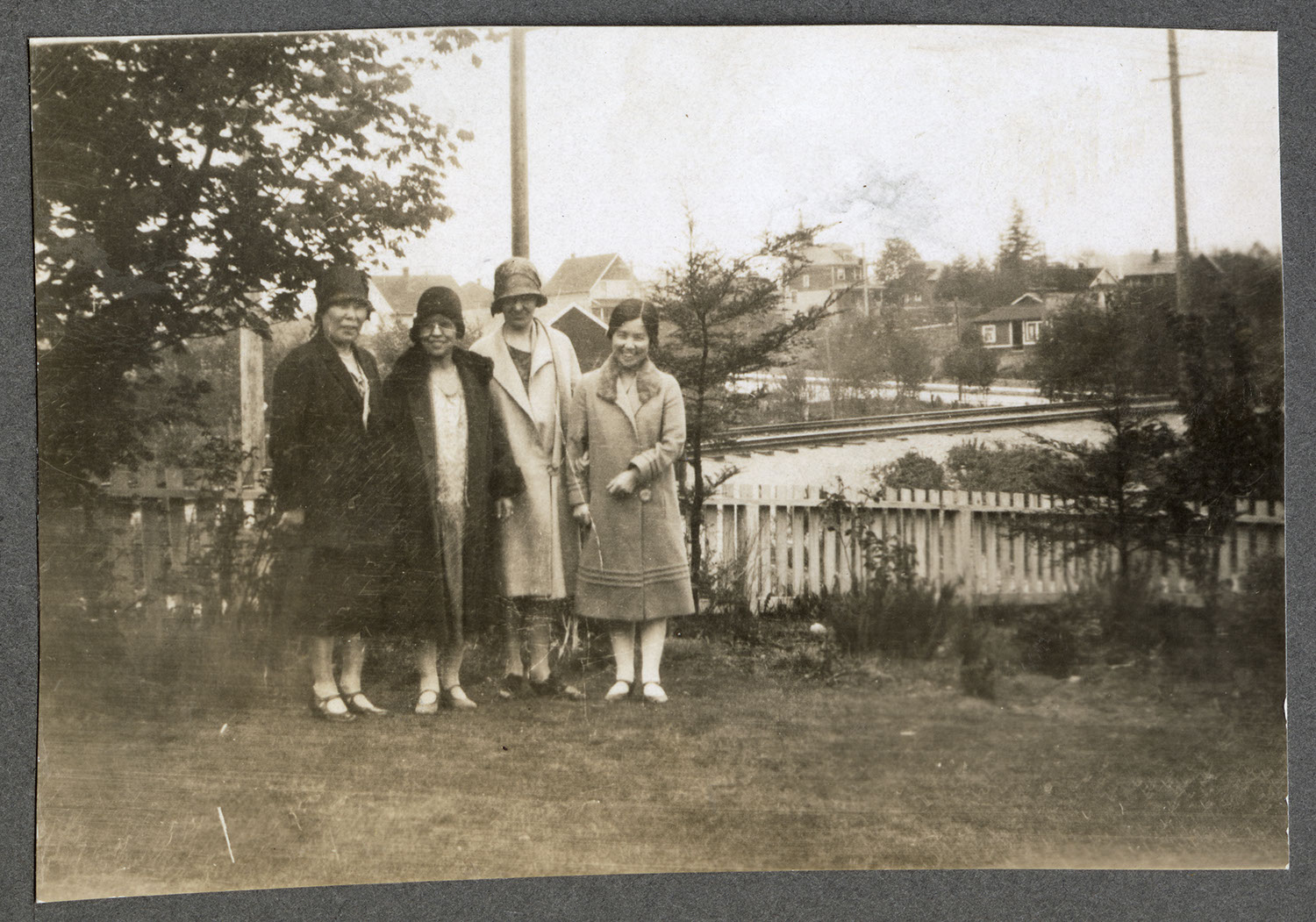 Group of women in the garden